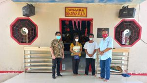Pengurus Wihara Dharma Mulia Koh Wiwi dan bu Ice, 29/11/2021