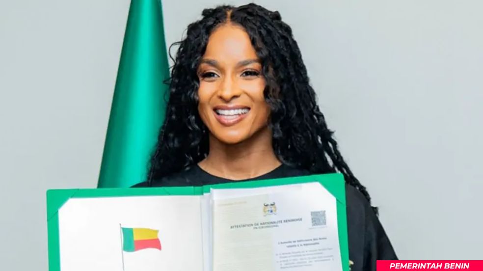 Ciara Pemenang Grammy Awards jadi Warga Negara Benin