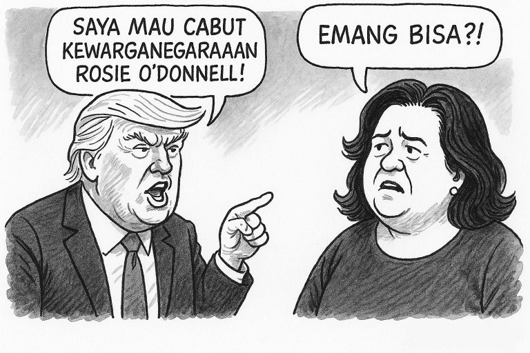 Trump Cabut Kewarganegaraan Rosie, Emang Bisa?