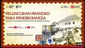 Peluncuran Prangko Para Pendiri Bangsa termasuk Liem Koen Hian hingga Yap Tjwan Bing.