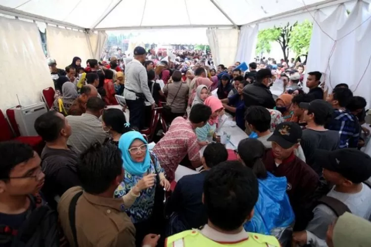 Dalam rangka 80 Tahun Republik Indonesia Dukcapil Buka Layanan di TMII