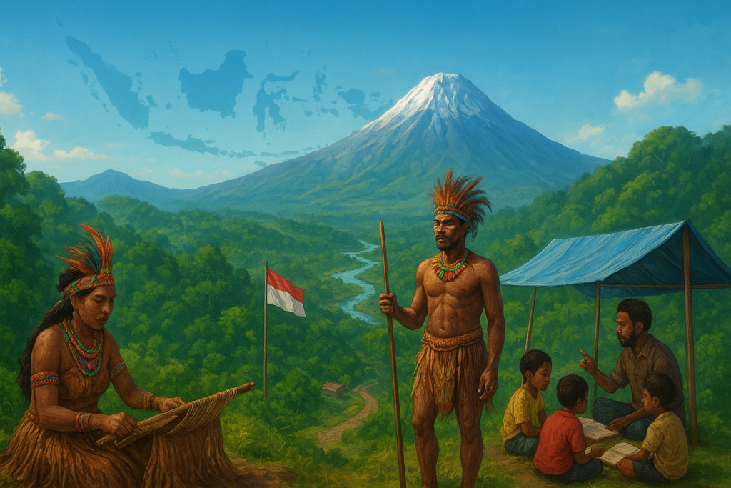 Penduduk laki-laki di Papua Tengah kelebihan 100 ribu orang.