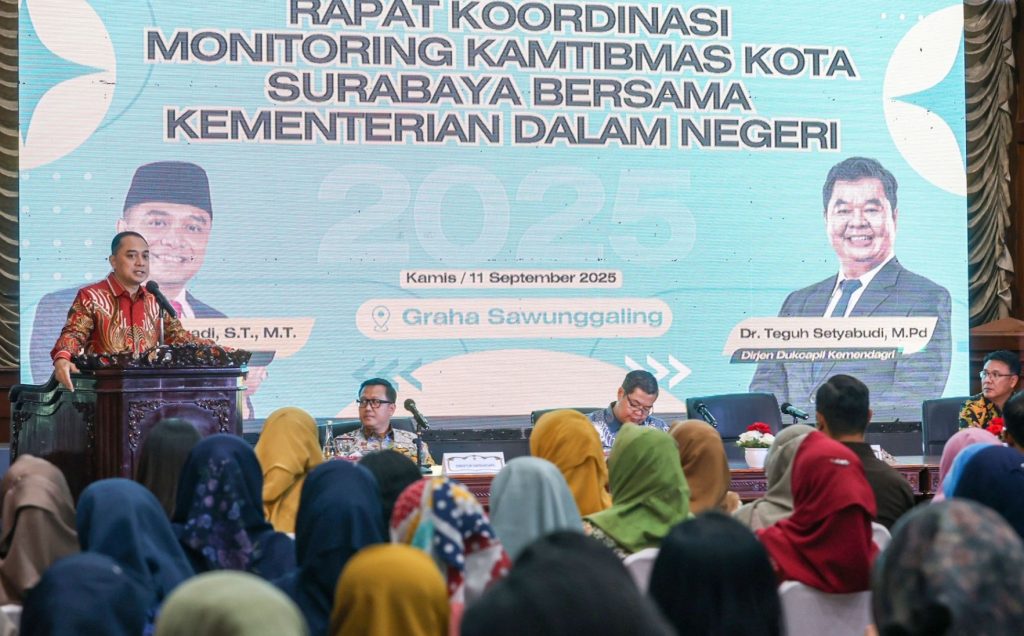 Program Kampung Pancasila di Surabaya mendapat apresiasi dari Kementerian Dalam Negeri.
