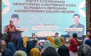 Program Kampung Pancasila di Surabaya mendapat apresiasi dari Kementerian Dalam Negeri.