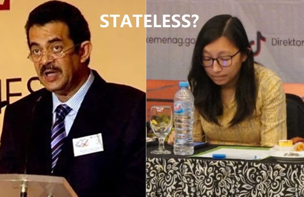 Penetapan Riza Chalid dan Jurist Tan sebagai buron ternyata dibarengi pernyataan bahwa mereka berstatus stateless.
