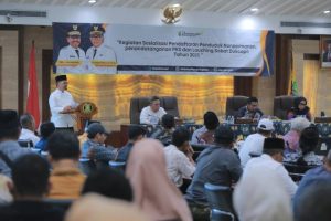 Walikota Tangerang Sachrudin meluncurkan Sobat Dukcapil 2.0 pada Jumat 10 Oktober 2025.