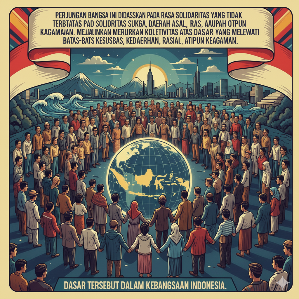 Kemajemukan menjadi dasar pembentukan Negara Bangsa