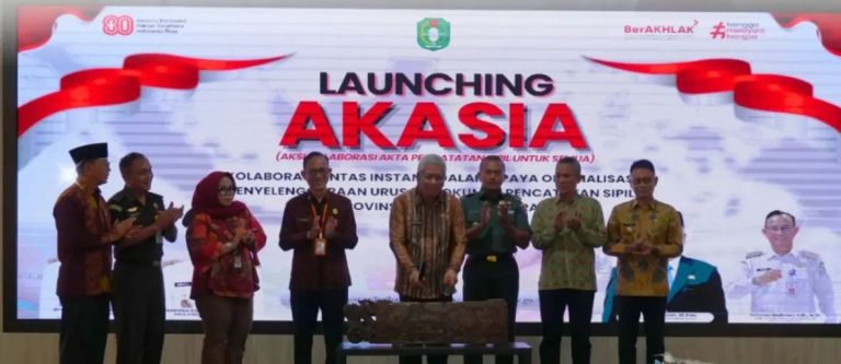 Peluncuran AKASIA 2025 oleh Pemprov Kalbar