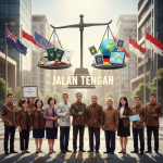 GCI dan Jalan Tengah Kewargaan oleh M. Yunasri Ridhoh (Ilustrasi: Gemini)