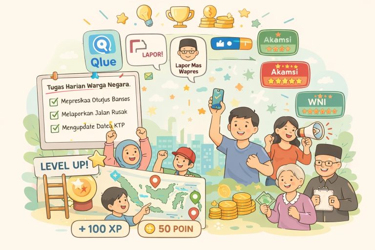 Gamifikasi warga negara dapat menjadi jalan meningkatkan partisipasi warga negara dengan cara yang mudah dan menyenangkan.