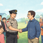 Mewargakan Kepolisian (Ilustrasi: ChatGPT)
