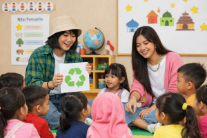 Pentingnya pendidikan kewarganegaraan untuk anak usia dini adalah karena kewarganegaraan harus dibentuk sejak awal untuk memastikan terbentuknya warga negara berkualitas.