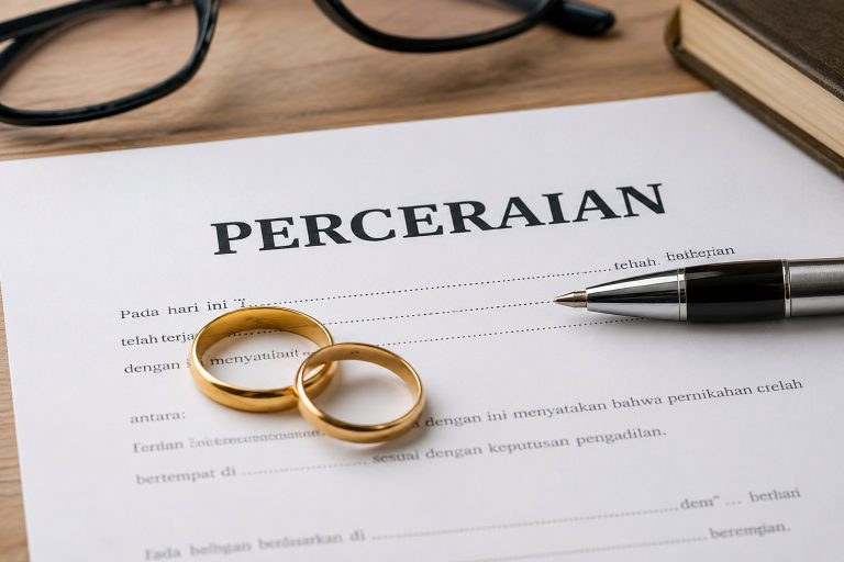 Cara Mengurus Perceraian bagi penduduk di Indonesia.
