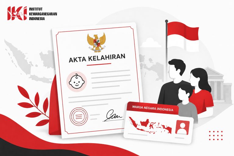 Akta kelahiran sebagai bukti kewarganegaraan Indonesia berdasarkan Undang-Undang