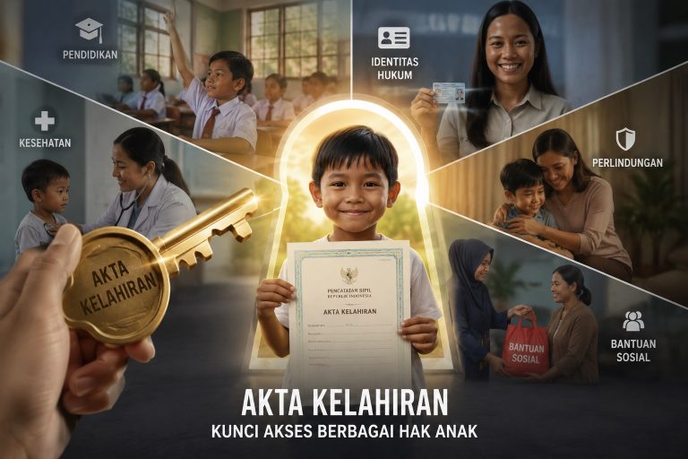 Selembar Akta Kelahiran adalah Kunci Akses Segala Hak Kewarganegaraan