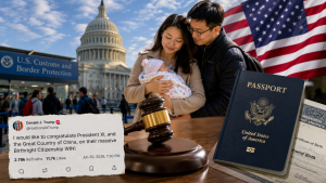 Birthright Citizenship Amerika: Trump Beri Selamat Xi Jin Ping.