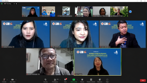 Webinar yang diselenggarakan Yayasan Institut Kewarganegaraan Indonesia dengan Keuskupan Agung Jakarta (KAJ) dan diikuti oleh 109 orang.