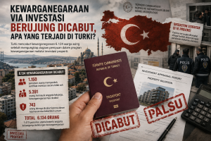 Kewarganegaraan via Investasi Berujung Pencabutan di Turki Akibat Penipuan Properti.