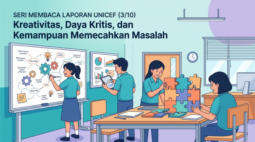 Kreativitas, Daya Kritis, dan Kemampuan Memecahkan Masalah.