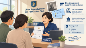 Akta Kematian Bisa Diurus Meski Sudah Bertahun-Tahun.